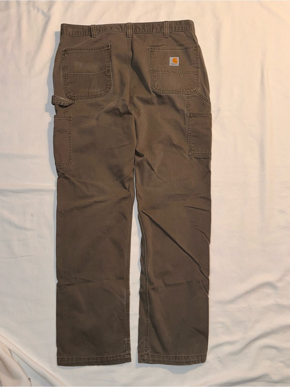 Carhartt Men's Cargo Work Pants in Dark Brown